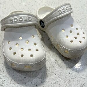 CROCS - toddler size C6 in white